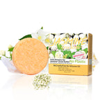 Shampoo sólido artesanal de jazmín | Control de grasa y frescura