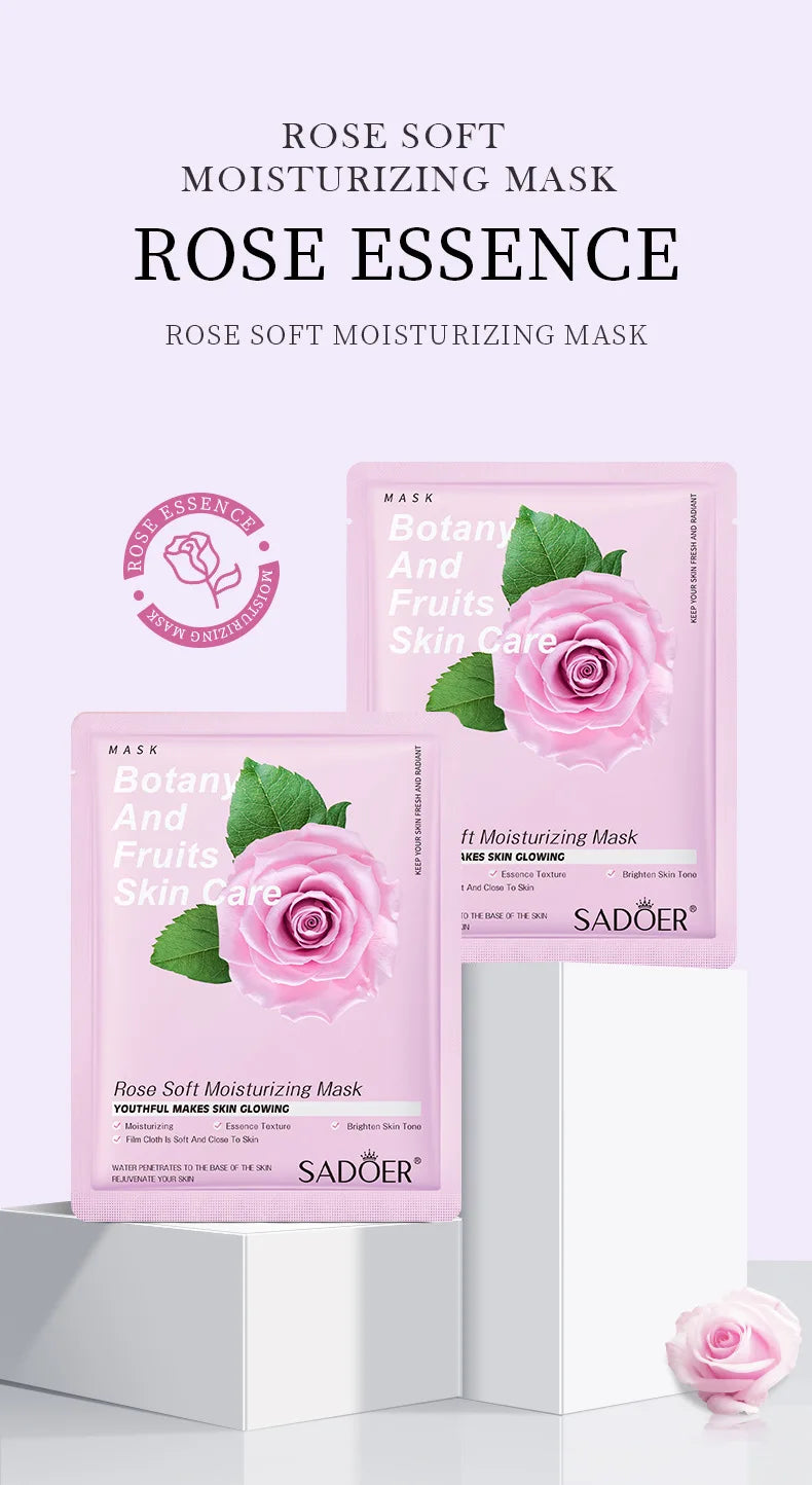 Pack 8 Mascarillas Faciales Coreanas Hidratantes y Reafirmantes