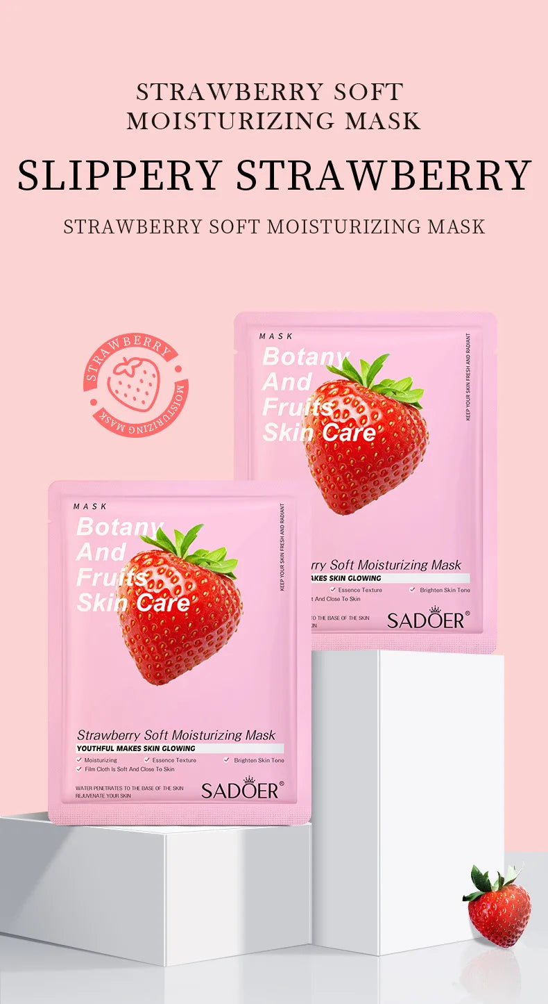 Pack 8 Mascarillas Faciales Coreanas Hidratantes y Reafirmantes