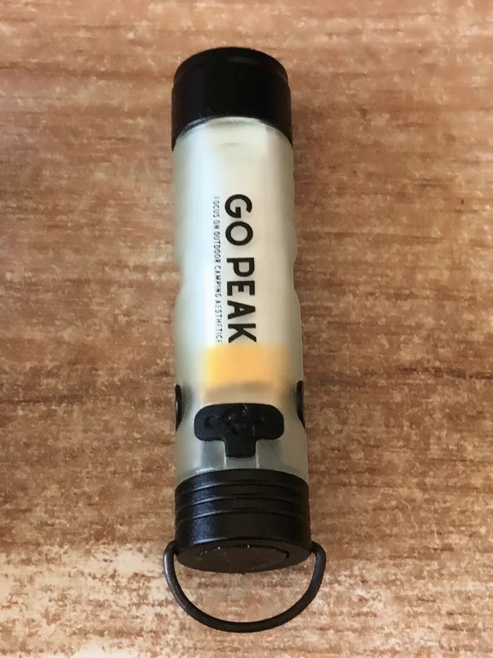 Linterna Mini de Bolsillo Gopeak 300 lm – Recargable con Clip y Zoom