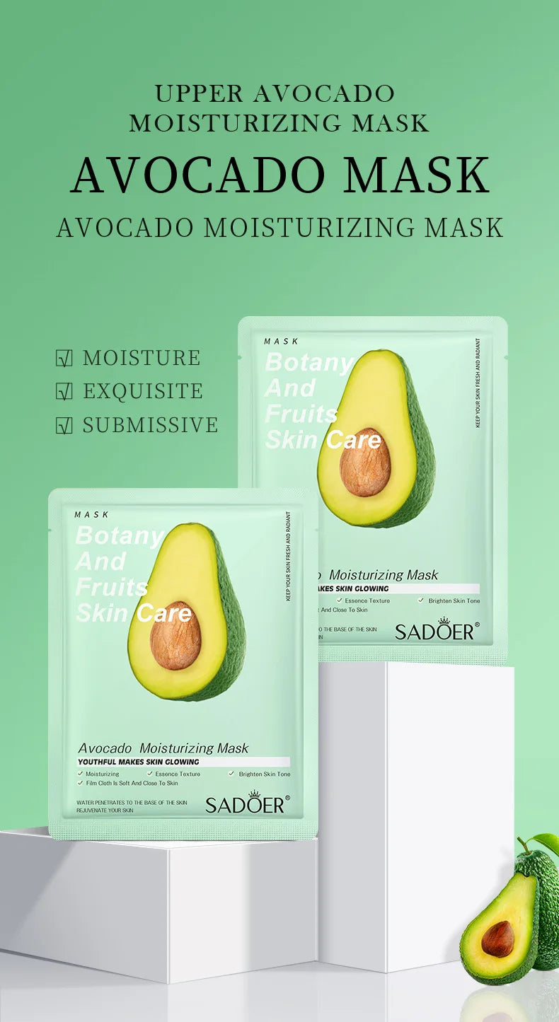 Pack 8 Mascarillas Faciales Coreanas Hidratantes y Reafirmantes