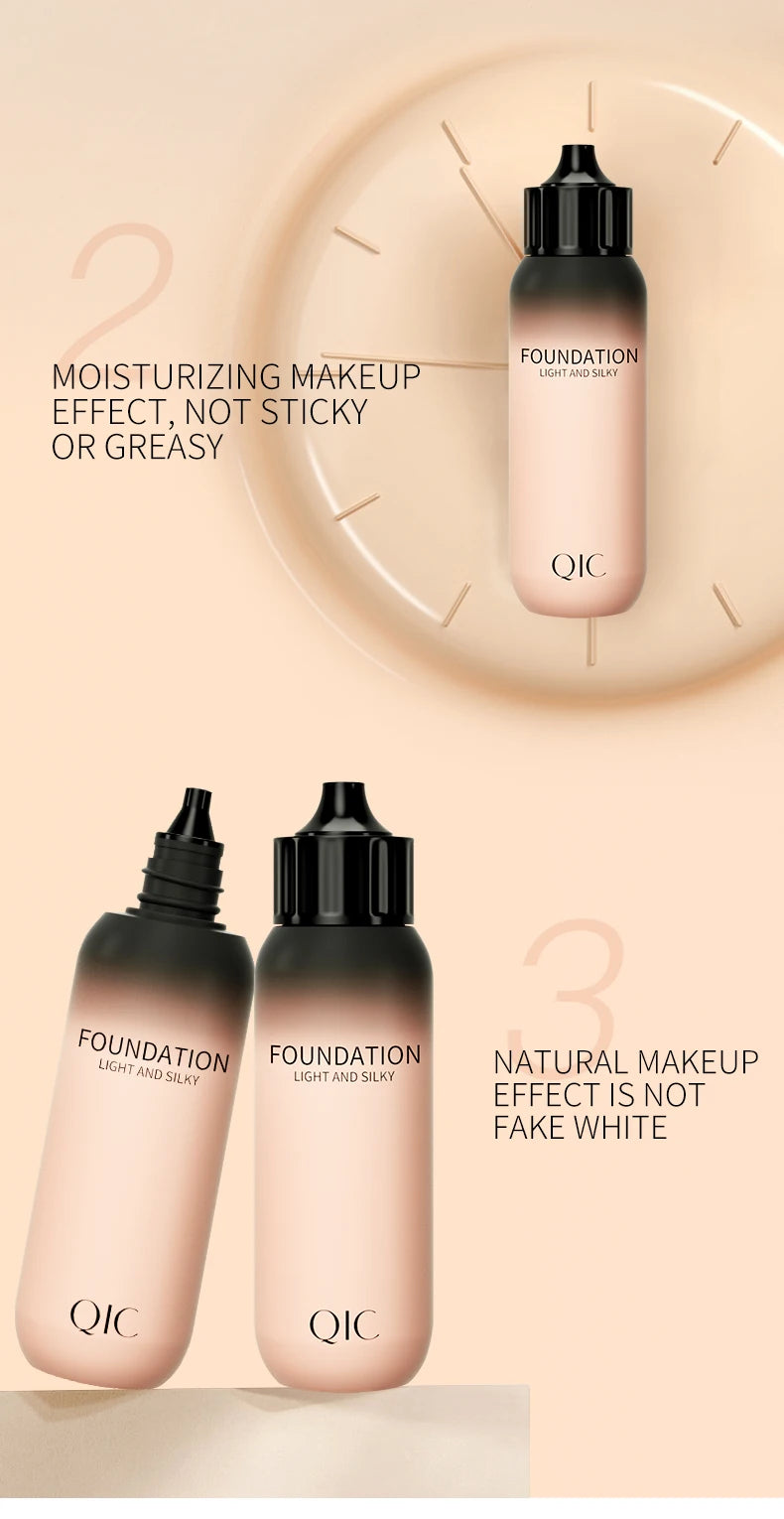 Base de Maquillaje Líquida Mate | Larga Duración y Cobertura Total