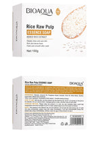 Jabón facial de arroz blanco BIOAQUA | Limpieza e hidratación