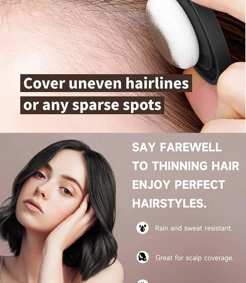 Polvo Relleno Capilar Waterproof Cubre Raíces y Canas al Instante