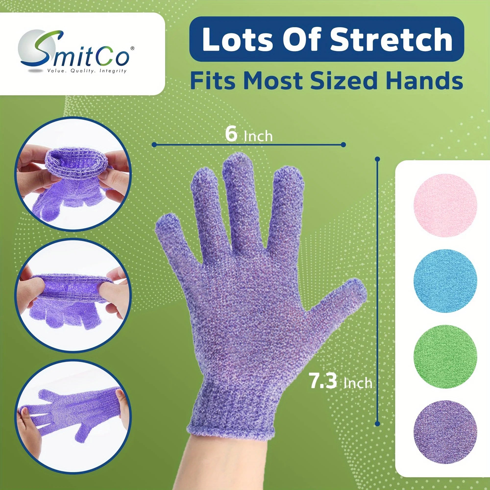 Guantes Exfoliantes para Ducha y Baño | Pack 1 a 10 Unidades