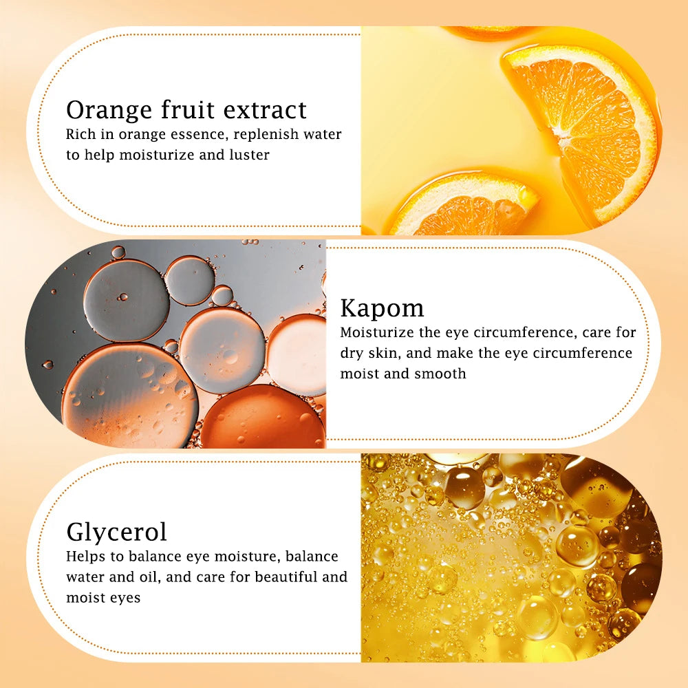 Crema Contorno de Ojos BIOAQUA con Vitamina C para Ojeras 20g