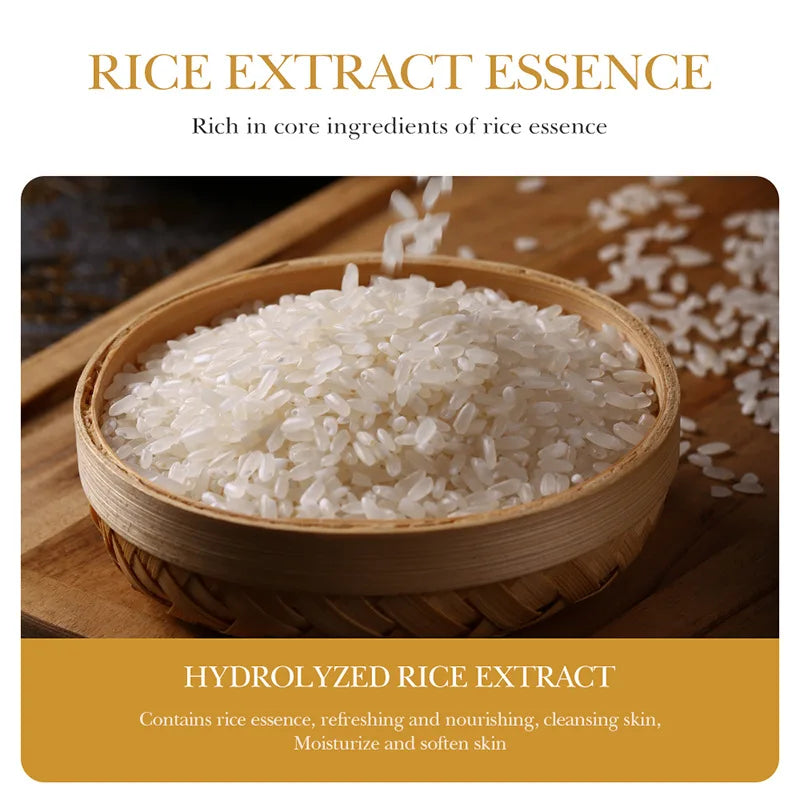 Jabón facial de arroz blanco BIOAQUA | Limpieza e hidratación