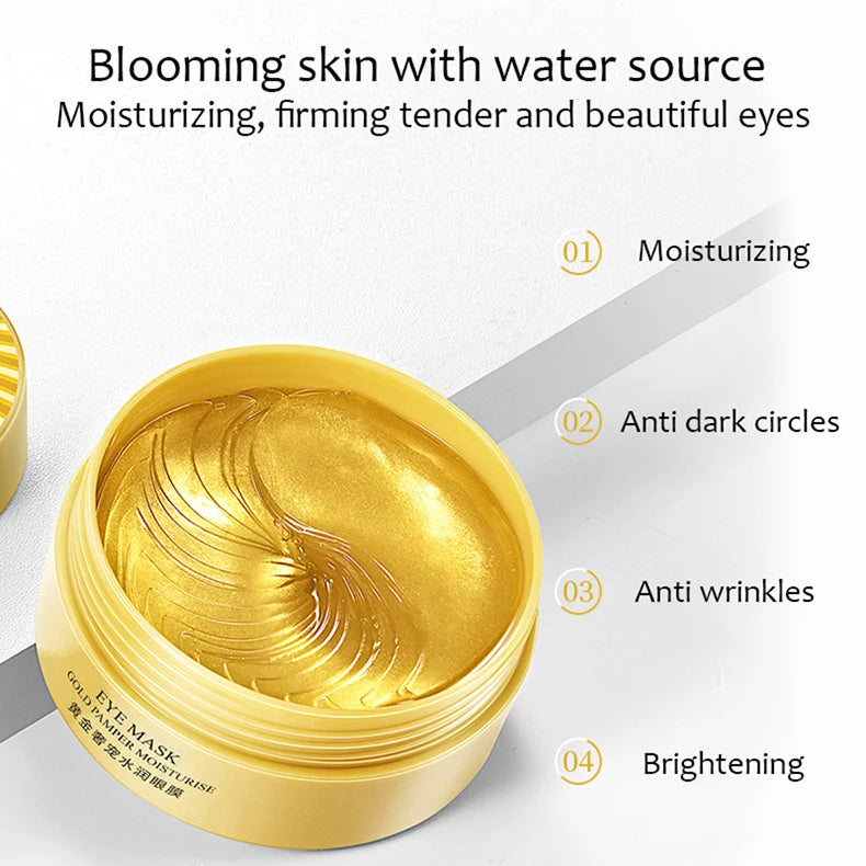 Parches de Colágeno para Ojos BIOAQUA (60 un) - Anti Ojeras