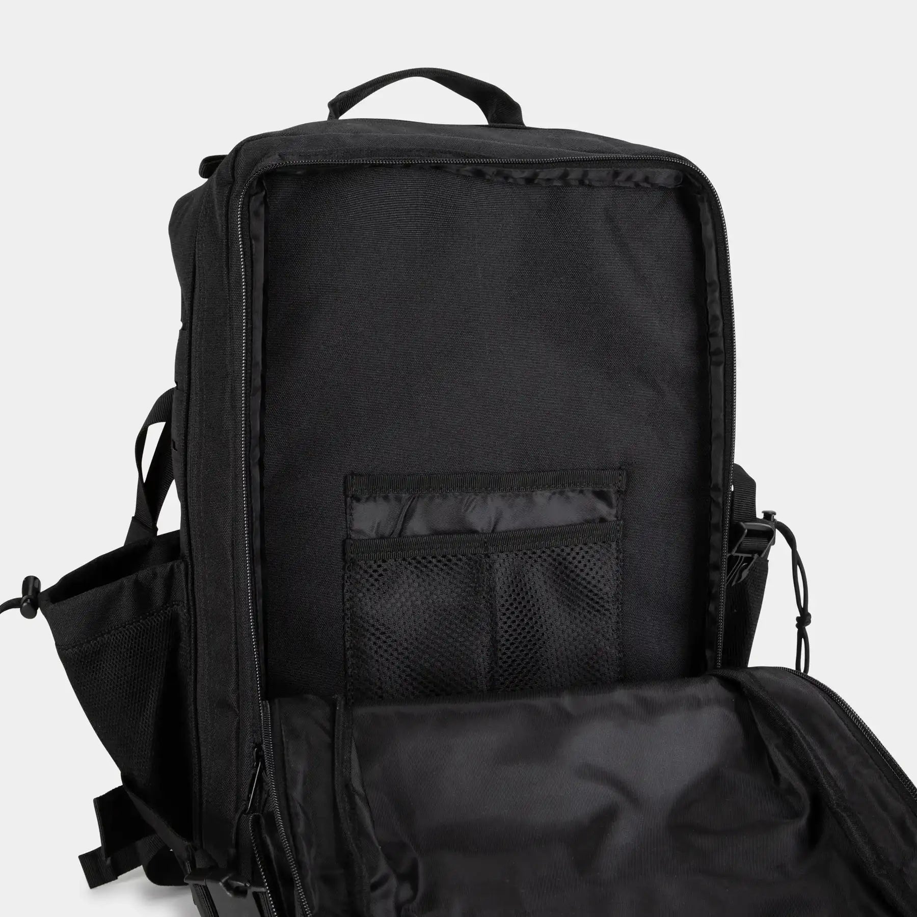 Mochila Táctica MOLLE 25L/50L con 2 Portabotellas – Senderismo, Caza, Gimnasio y EDC