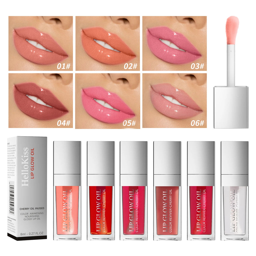 Aceite de Labios Crystal Jelly Hidratante con Efecto Plumping