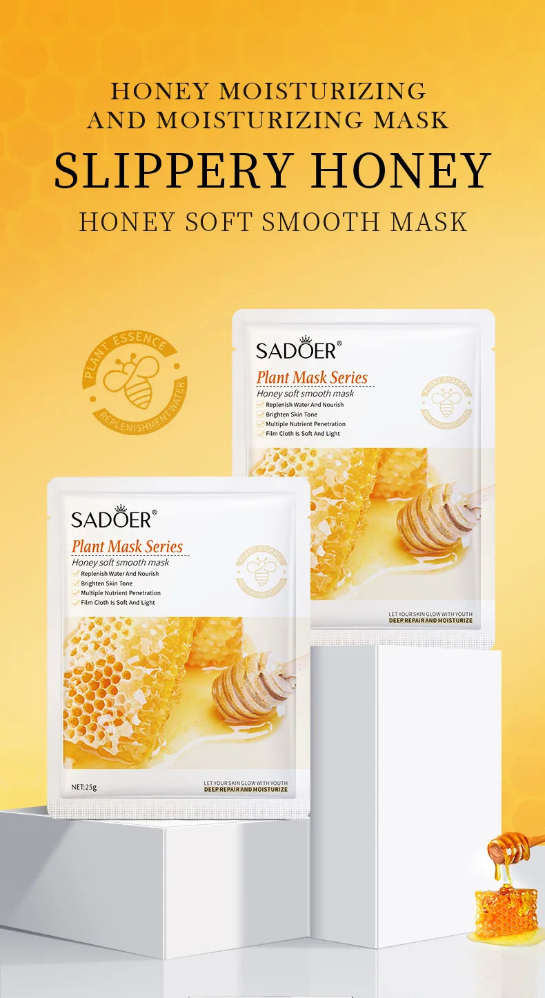 Pack 8 Mascarillas Faciales Coreanas Hidratantes y Reafirmantes