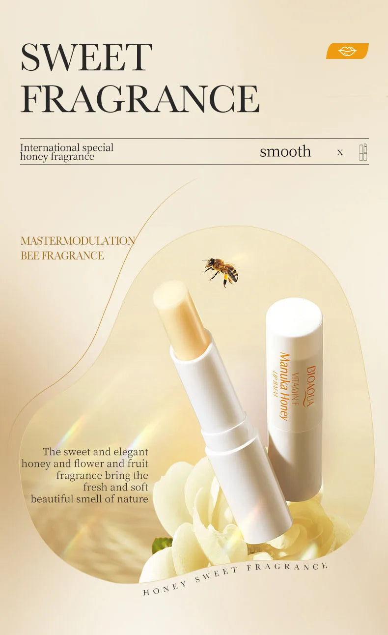 Bálsamo Labial Bioaqua Miel Labios Secos Partidos