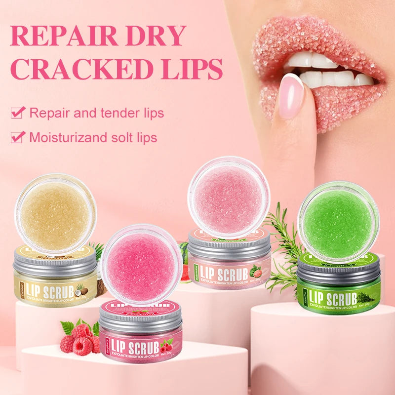 Exfoliante Labial Lip Scrub 30g Frutas Hidratante
