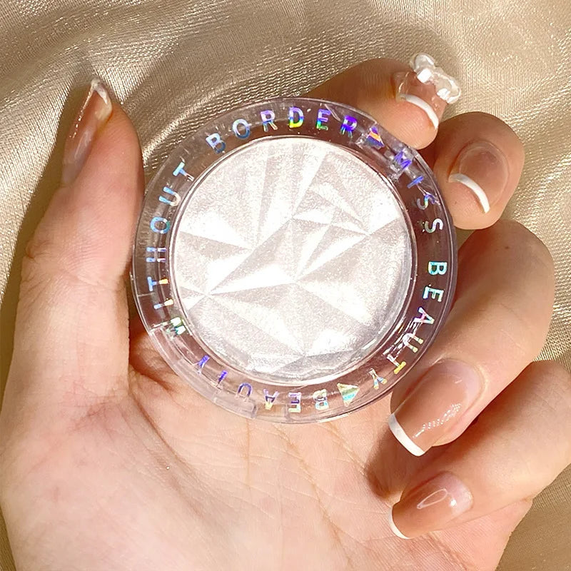 Paleta Iluminador en Polvo Diamante con Brillo para Maquillaje