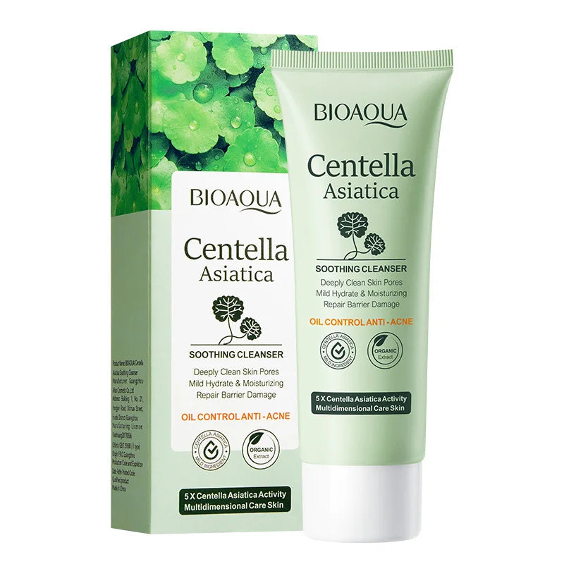 Limpiador Facial BIOAQUA Centella Asiática Control Grasa 100g