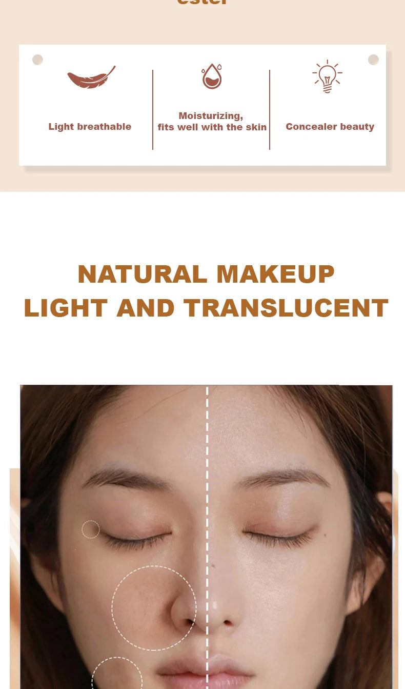 BB Cream Air Cushion Ocheal con Esponja Mushroom 20g