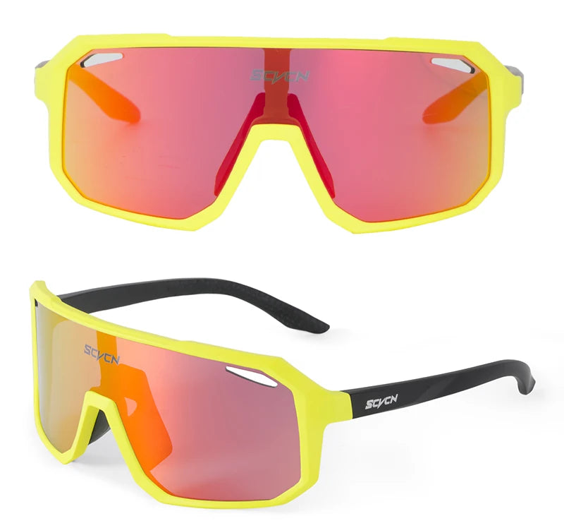 Gafas Lentes Ciclismo SCVCN S62 Fotocromáticas UV400 – Lentes PC y Montura TR90 Unisex