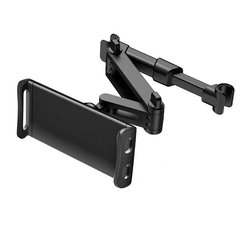 Soporte de Reposacabezas para Auto 360° Telescópico – Teléfono y Tablet 5″–12,9″