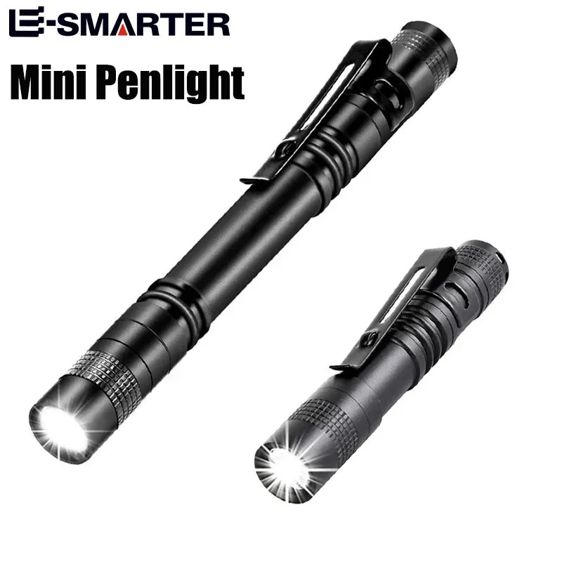 Mini Linterna LED Portátil Tipo Bolígrafo | ESMARTER Ultra Brillante 300LM Impermeable