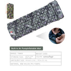 Colchoneta Inflable TARKA 190×60 cm con Almohada – autoinflable Ultraligera (650 g) para Camping y Trekking