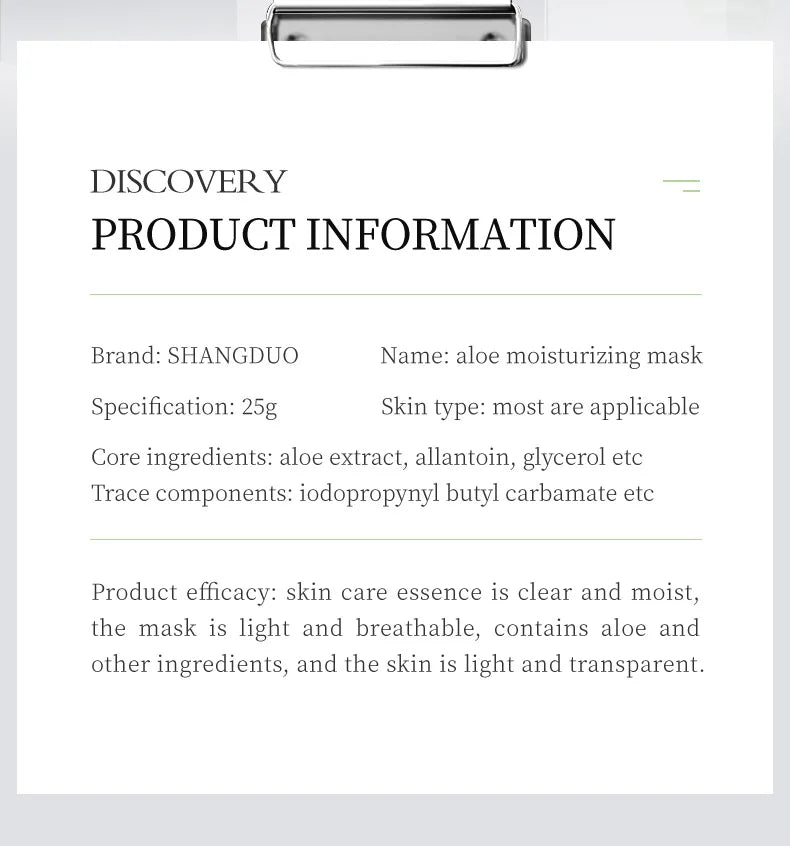 Pack 8 Mascarillas Faciales Coreanas Hidratantes y Reafirmantes