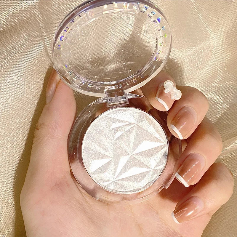 Paleta Iluminador en Polvo Diamante con Brillo para Maquillaje