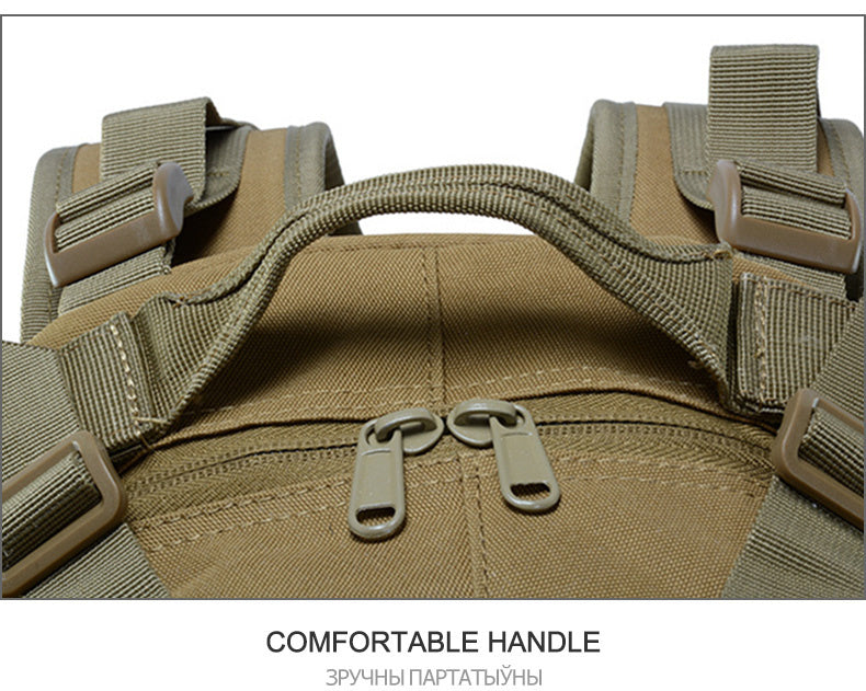 Mochila Táctica MOLLE Reflectante – Camping, Senderismo y Supervivencia
