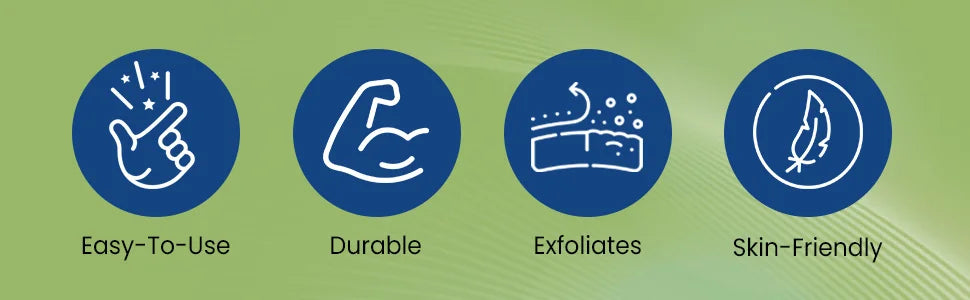 Guantes Exfoliantes para Ducha y Baño | Pack 1 a 10 Unidades