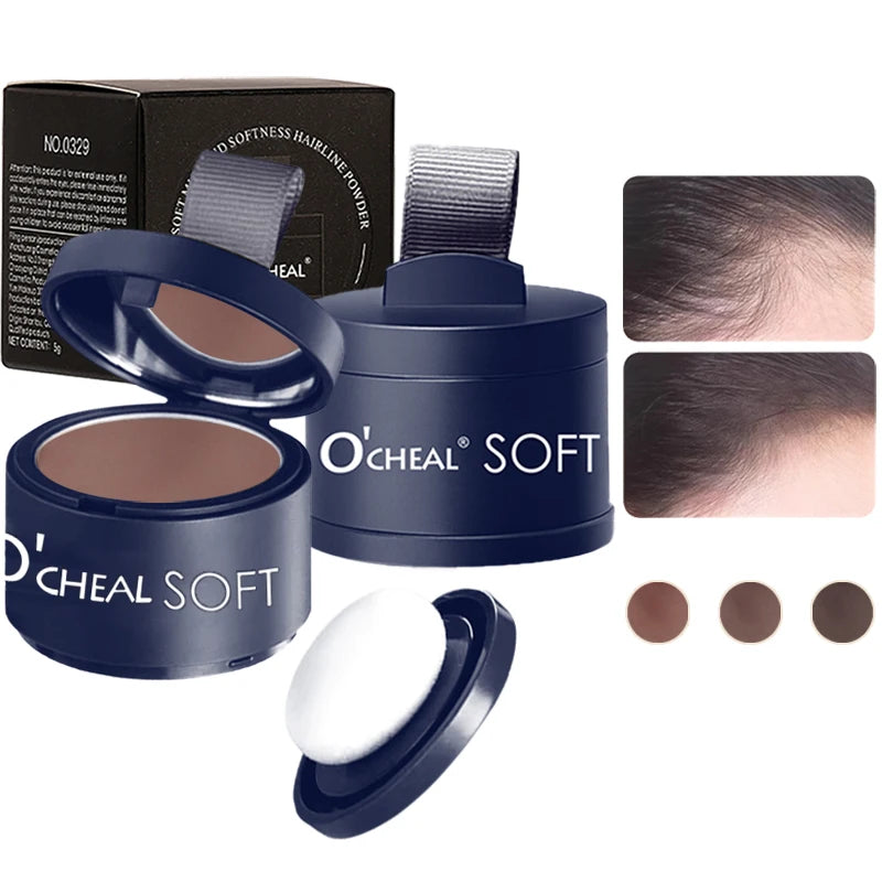 Polvo capilar O’CHEAL | Relleno natural de línea de cabello y cejas