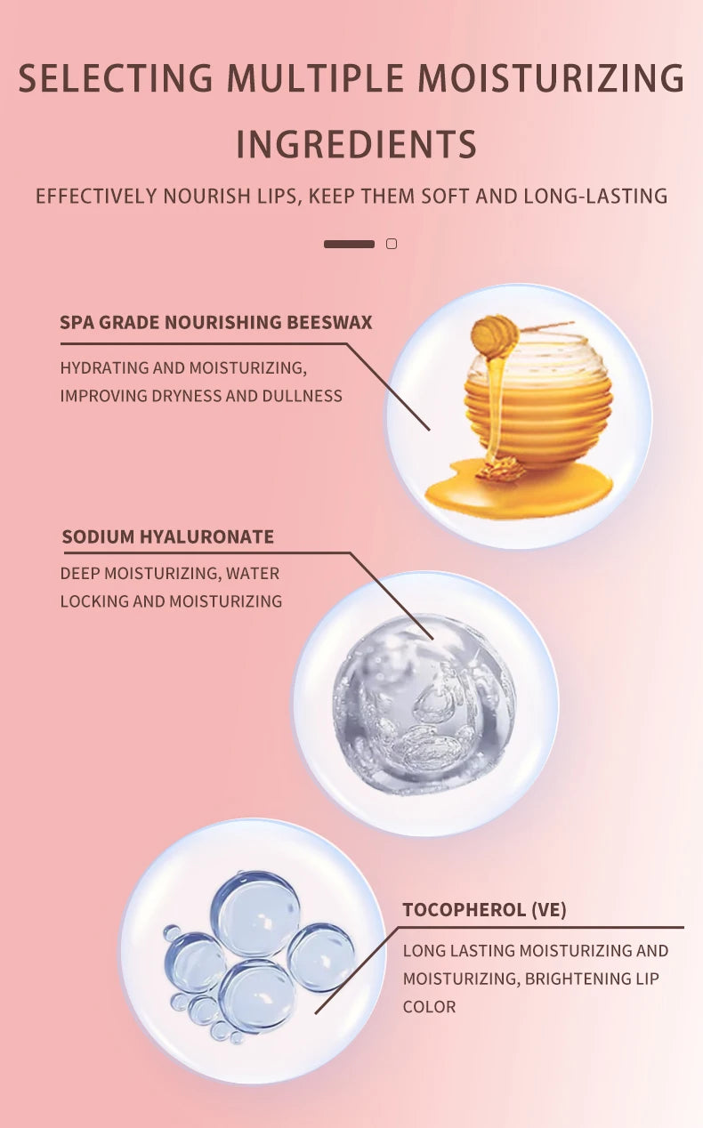 Labial frutal O’CHEAL | Hidratante, waterproof y cambia de color