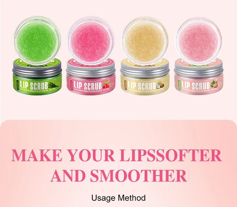 Exfoliante Labial Lip Scrub 30g Frutas Hidratante