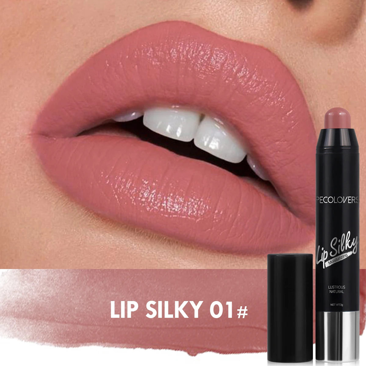 Labial en Lápiz Mate Waterproof Larga Duración Nude