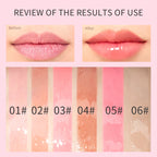 Aceite de Labios Crystal Jelly Hidratante con Efecto Plumping