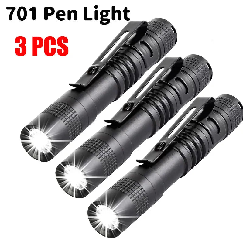 Mini Linterna LED Portátil Tipo Bolígrafo | ESMARTER Ultra Brillante 300LM Impermeable