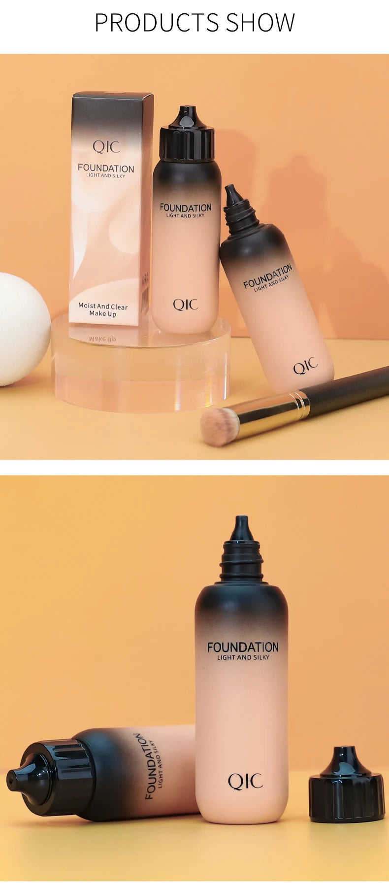 Base de Maquillaje Líquida Mate | Larga Duración y Cobertura Total