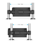 Soporte de Reposacabezas para Auto 360° Telescópico – Teléfono y Tablet 5″–12,9″