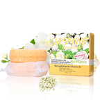 Shampoo sólido artesanal de jazmín | Control de grasa y frescura