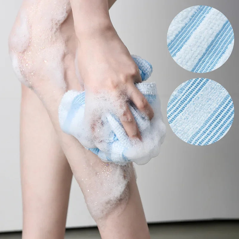 Toalla Exfoliante Japonesa de Baño Nylon 24x100 cm