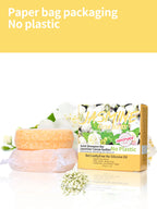 Shampoo sólido artesanal de jazmín | Control de grasa y frescura