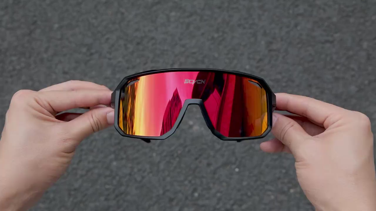 Gafas Lentes Ciclismo SCVCN S62 Fotocromáticas UV400 – Lentes PC y Montura TR90 Unisex
